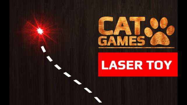 CAT GAMES - ðº LASER TOY (ENTERTAINMENT VIDEOS FOR CATS TO WATCH)