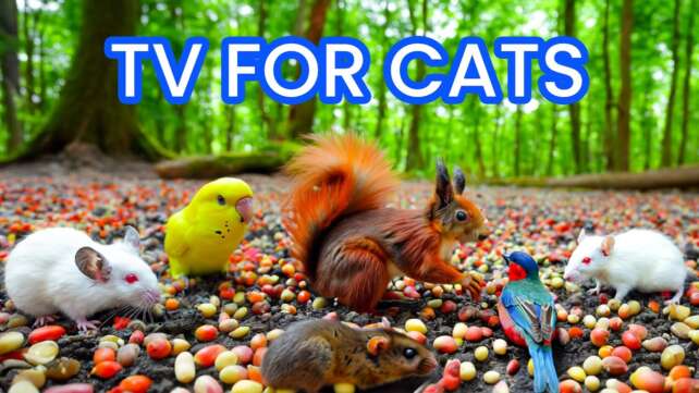 Cat TV ~ The Ultimate Videos of Birds for Cats To Watch ~ Sounds of forest Birds⭐ 24 HOURS ⭐